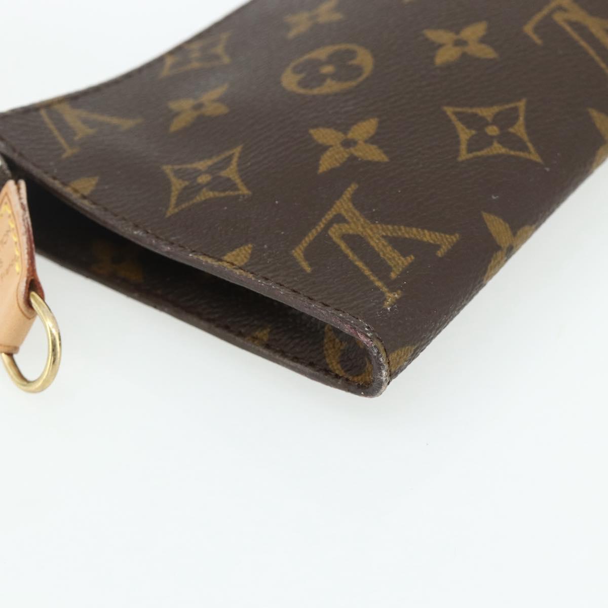 LOUIS VUITTON Monogram Bucket GM Accessory Pouch LV Auth ka4355