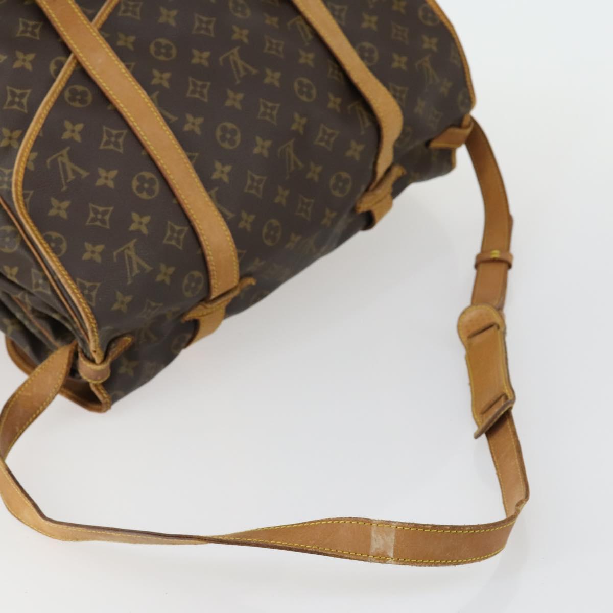 LOUIS VUITTON Monogram Saumur 43 Shoulder Bag M42252 LV Auth ka436