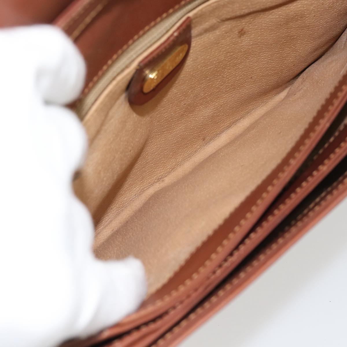 GUCCI Micro GG Supreme Shoulder Bag PVC Beige Gold 004 106 0024 Auth ka4373
