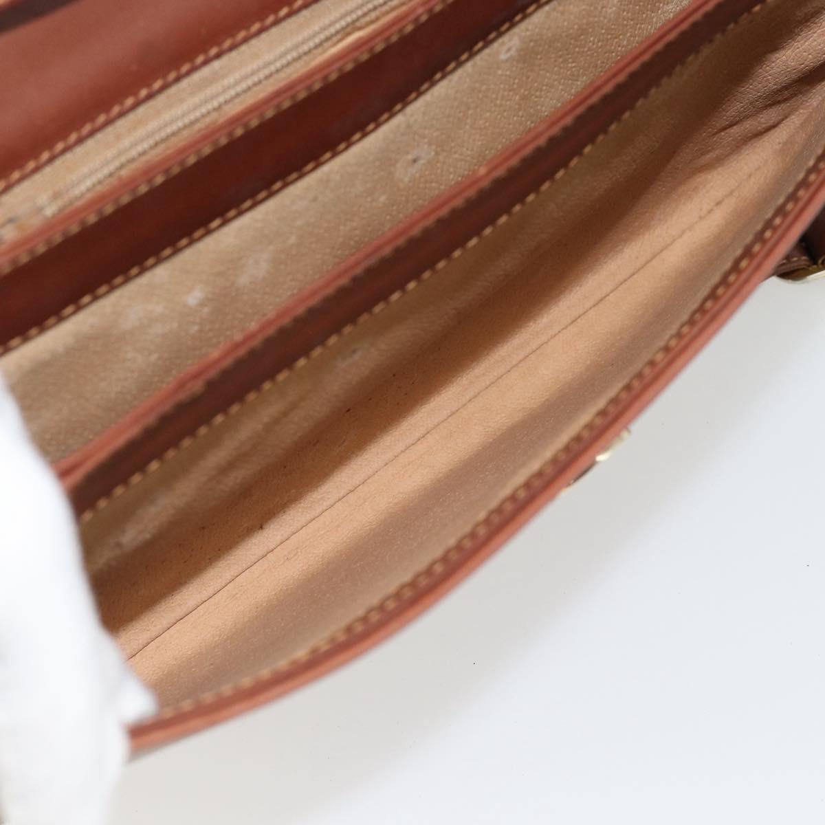 GUCCI Micro GG Supreme Shoulder Bag PVC Beige Gold 004 106 0024 Auth ka4373
