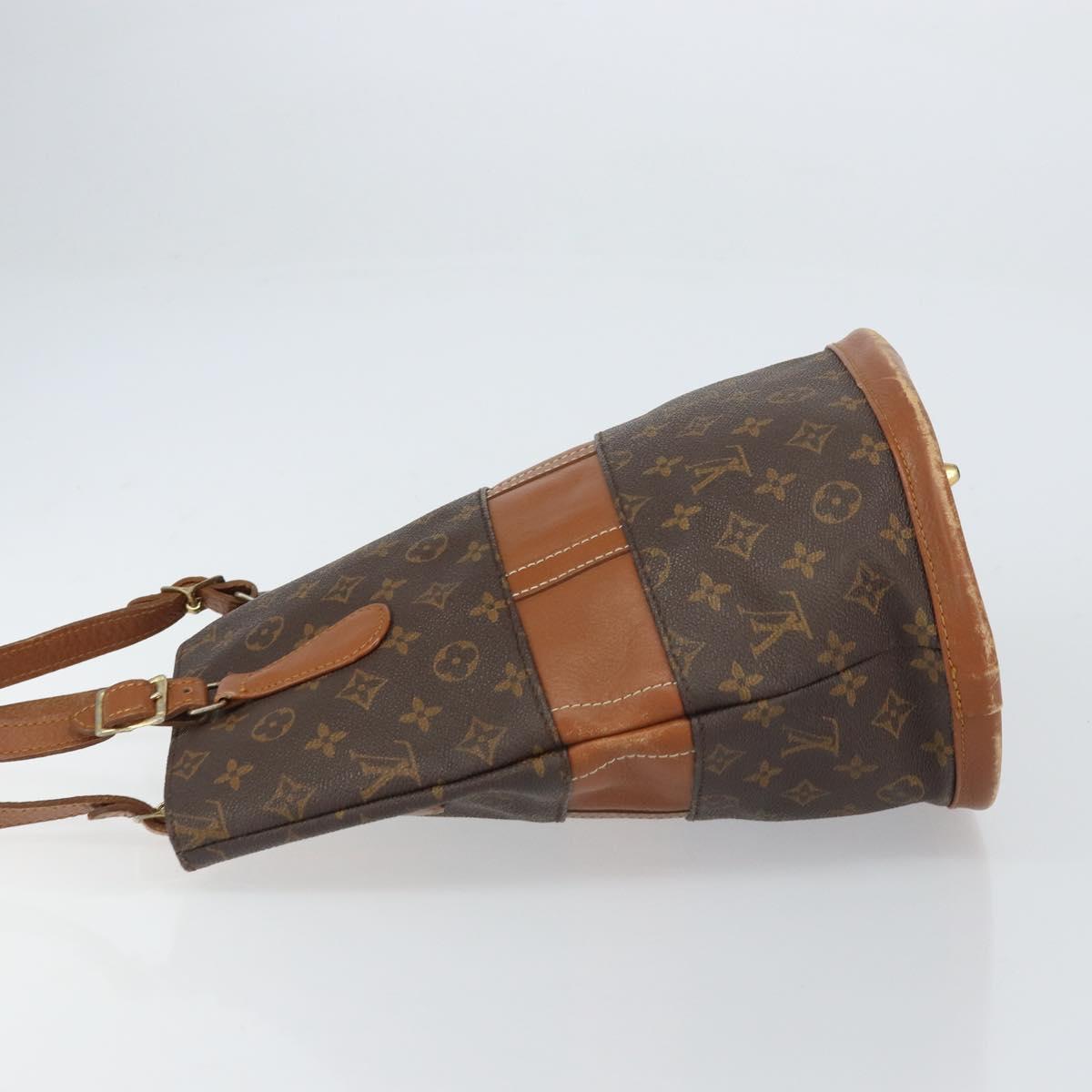 LOUIS VUITTON Monogram Bucket GM Shoulder Bag USA limited T42236 LV Auth ka438