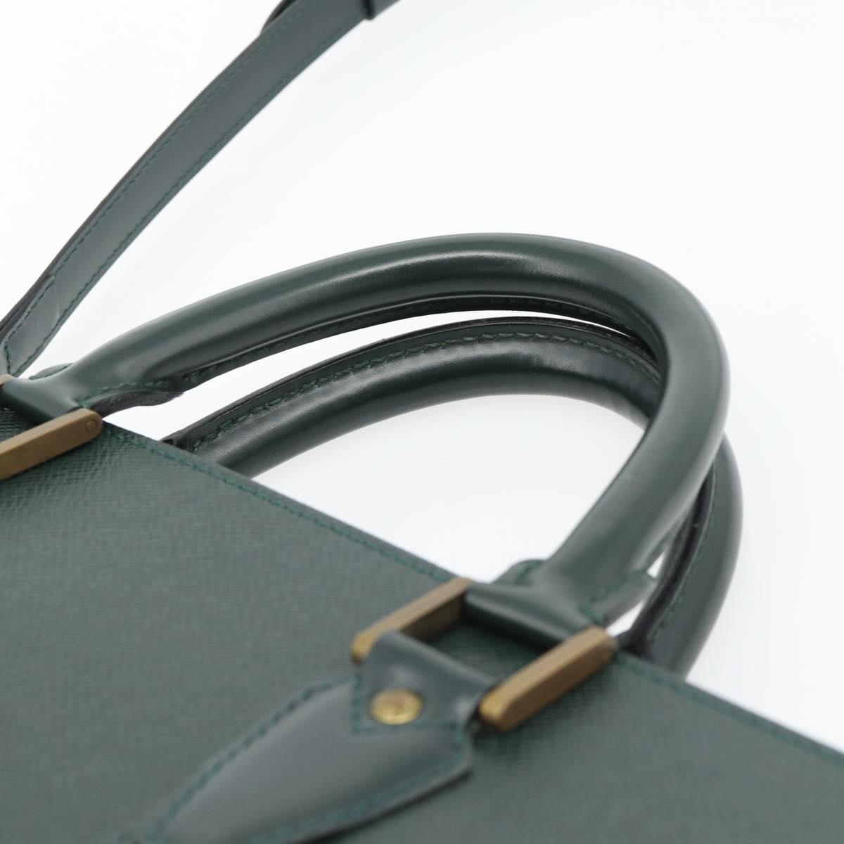 LOUIS VUITTON Taiga Porte Documents Rozan Bag Epicea M30054 LV Auth ka4381