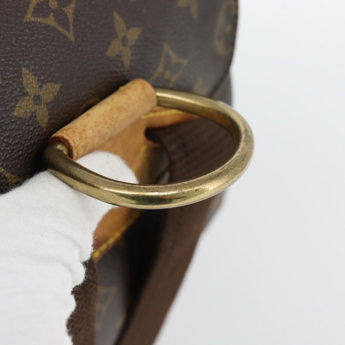 LOUIS VUITTON Monogram Montsouris GM Backpack M51135 LV Auth ka4411