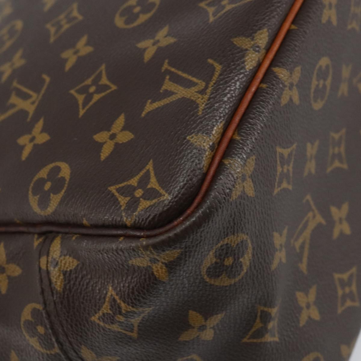LOUIS VUITTON Monogram Deauville Hand Bag M47270 LV Auth ka442