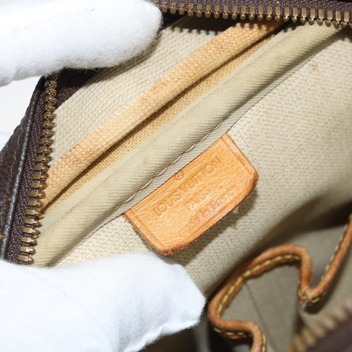 LOUIS VUITTON Monogram Deauville Hand Bag M47270 LV Auth ka442