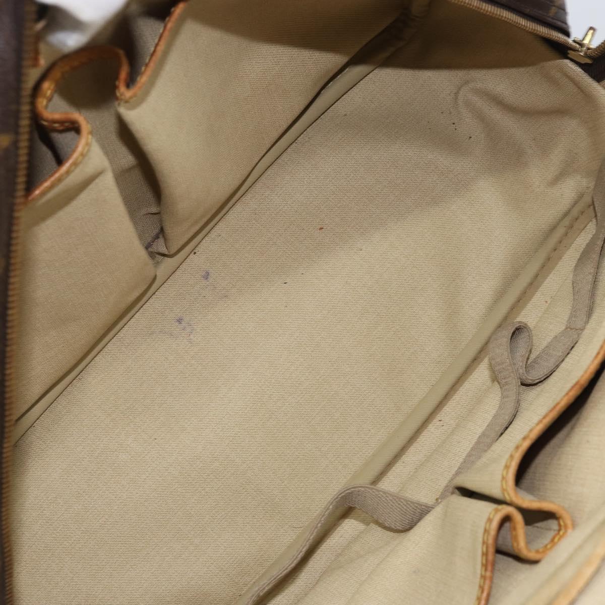 LOUIS VUITTON Monogram Deauville Hand Bag M47270 LV Auth ka442