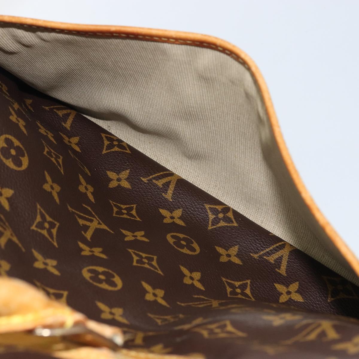 LOUIS VUITTON Monogram Deauville Hand Bag M47270 LV Auth ka442