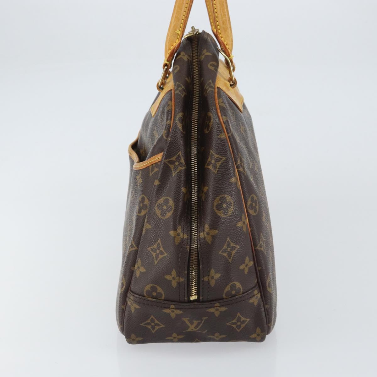 LOUIS VUITTON Monogram Deauville Hand Bag M47270 LV Auth ka442