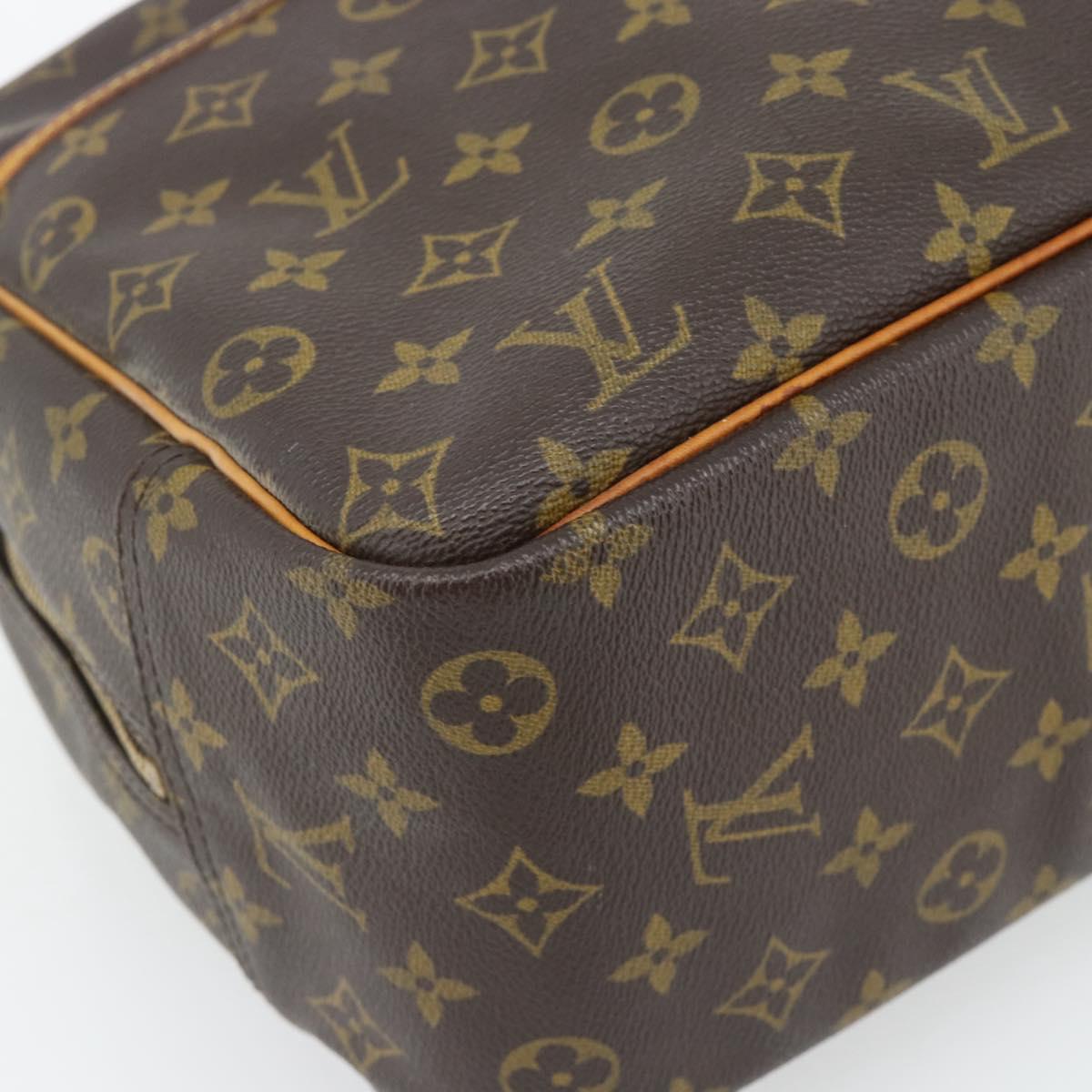 LOUIS VUITTON Monogram Deauville Hand Bag M47270 LV Auth ka4437