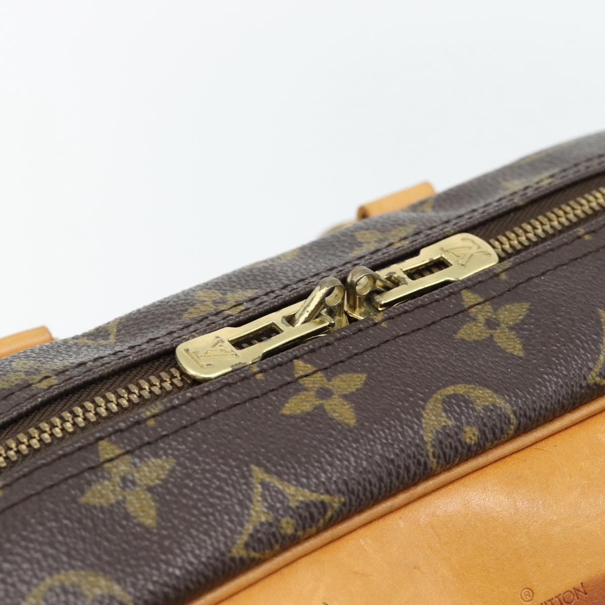 LOUIS VUITTON Monogram Deauville Hand Bag M47270 LV Auth ka4437