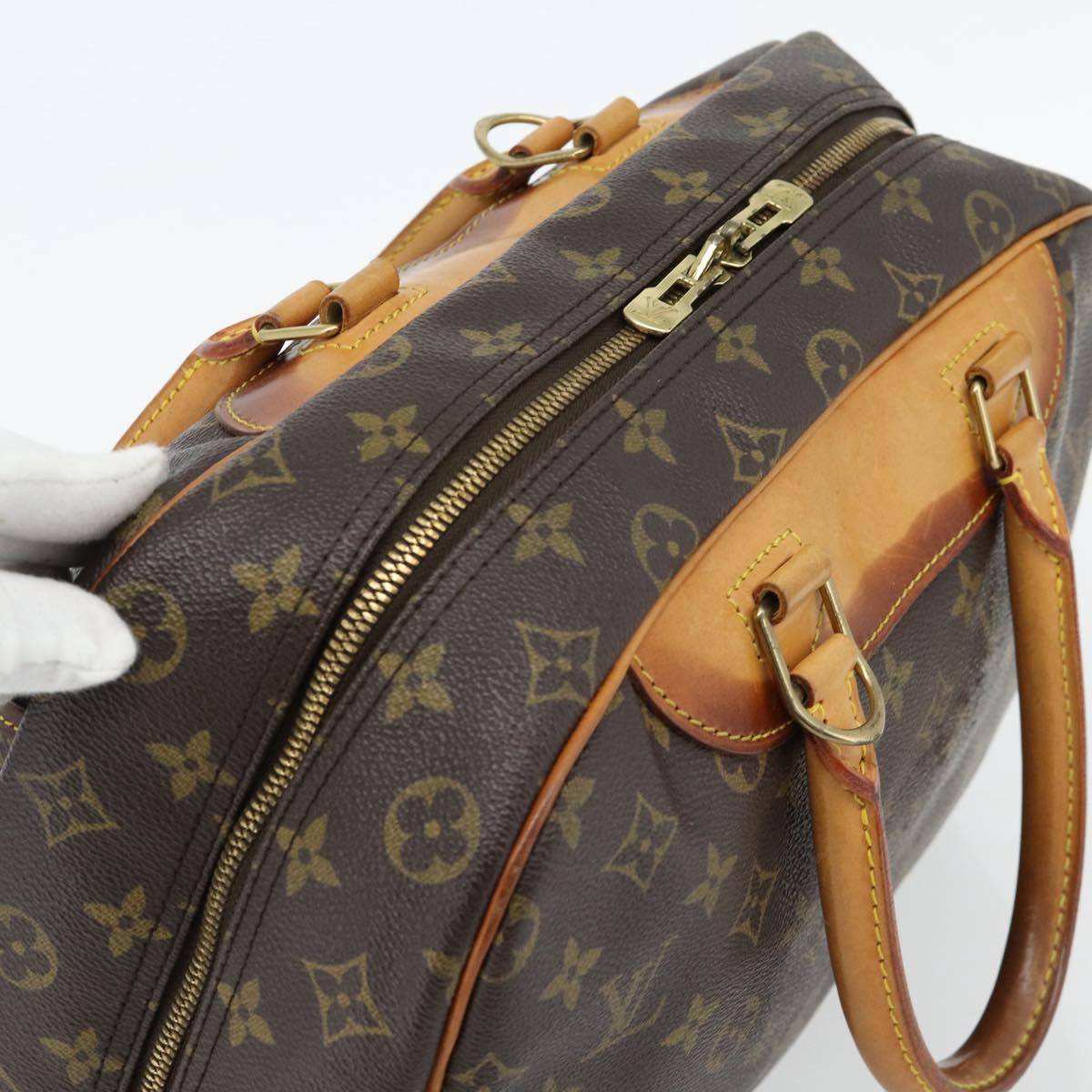 LOUIS VUITTON Monogram Deauville Hand Bag M47270 LV Auth ka4437