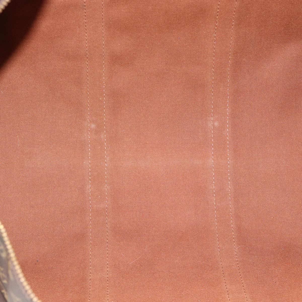 LOUIS VUITTON Monogram Keepall 55 Boston Bag M41424 LV Auth ka4447