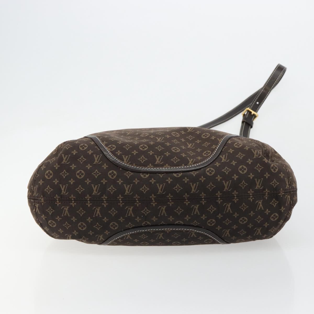 LOUIS VUITTON Monogram Idylle Elegy Hand Bag Black M56696 LV Auth ka4449