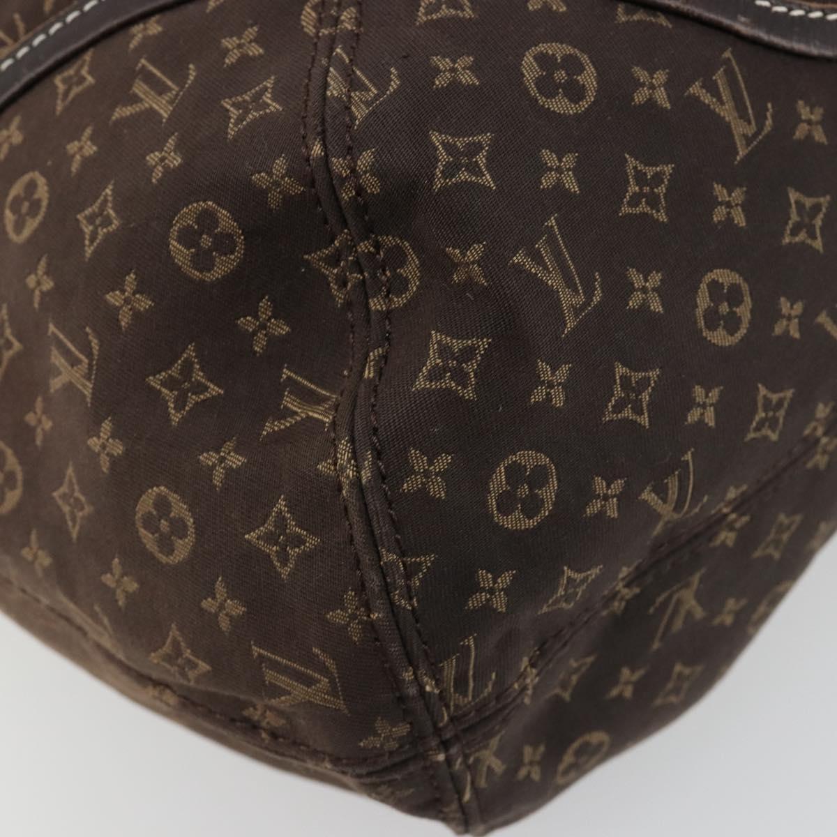LOUIS VUITTON Monogram Idylle Elegy Hand Bag Black M56696 LV Auth ka4449