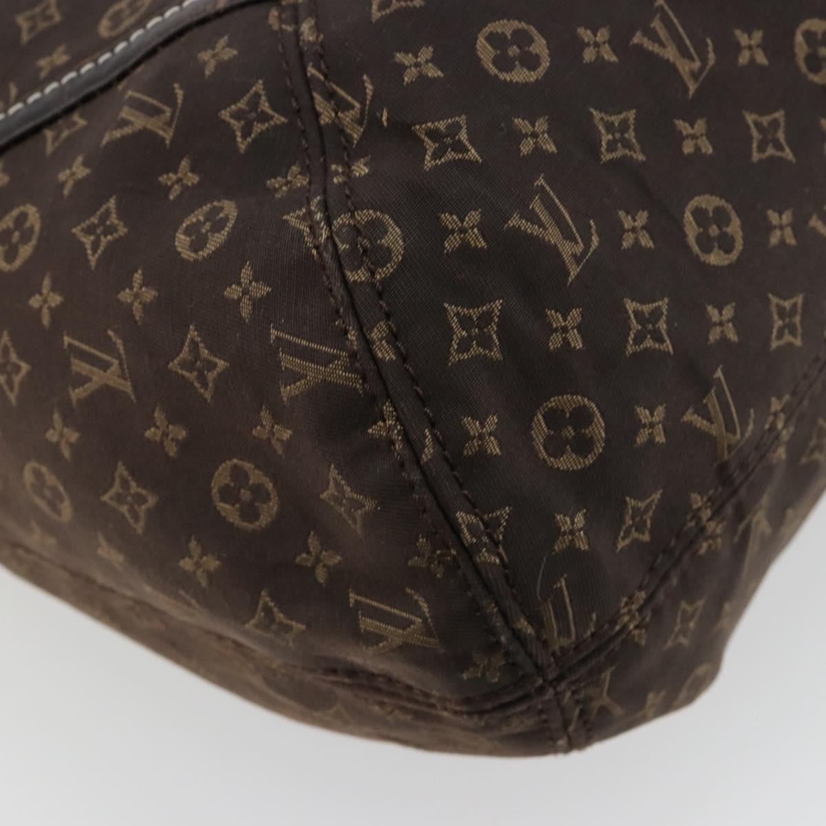 LOUIS VUITTON Monogram Idylle Elegy Hand Bag Black M56696 LV Auth ka4449