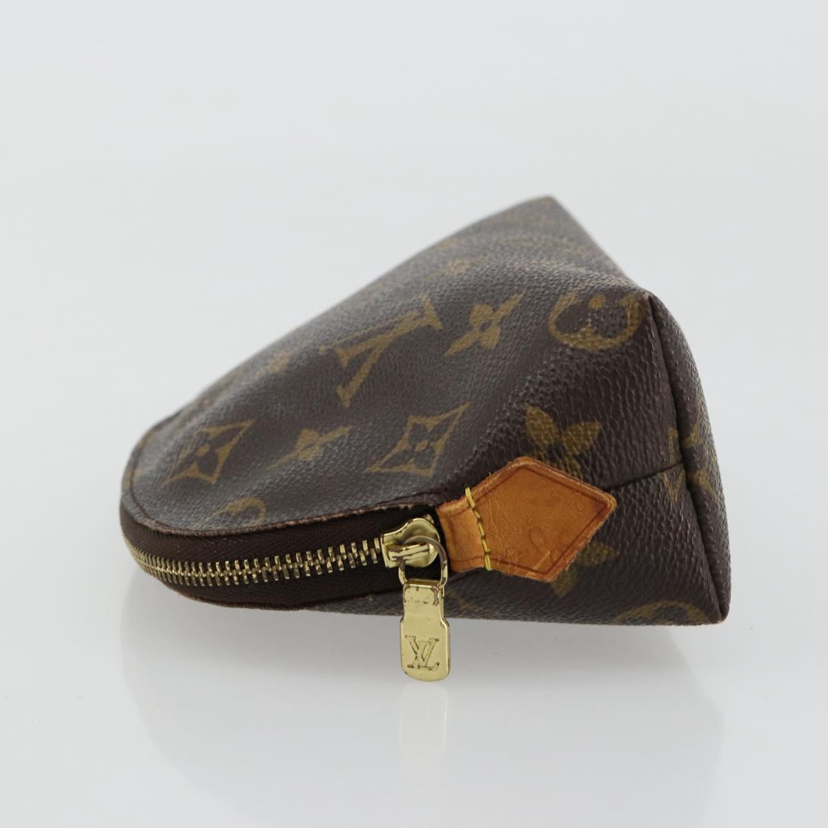 LOUIS VUITTON Monogram Pochette Cosmetic PM Pouch M43998 LV Auth ka4454