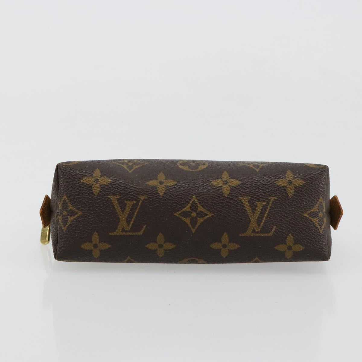 LOUIS VUITTON Monogram Pochette Cosmetic PM Pouch M43998 LV Auth ka4454