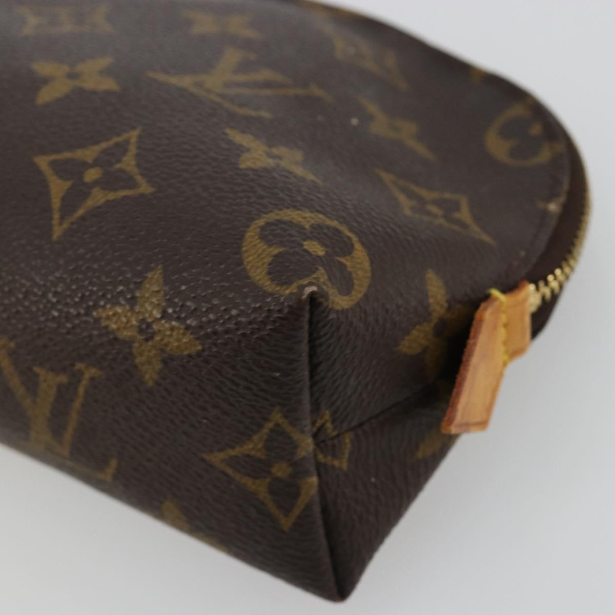 LOUIS VUITTON Monogram Pochette Cosmetic PM Pouch M43998 LV Auth ka4454