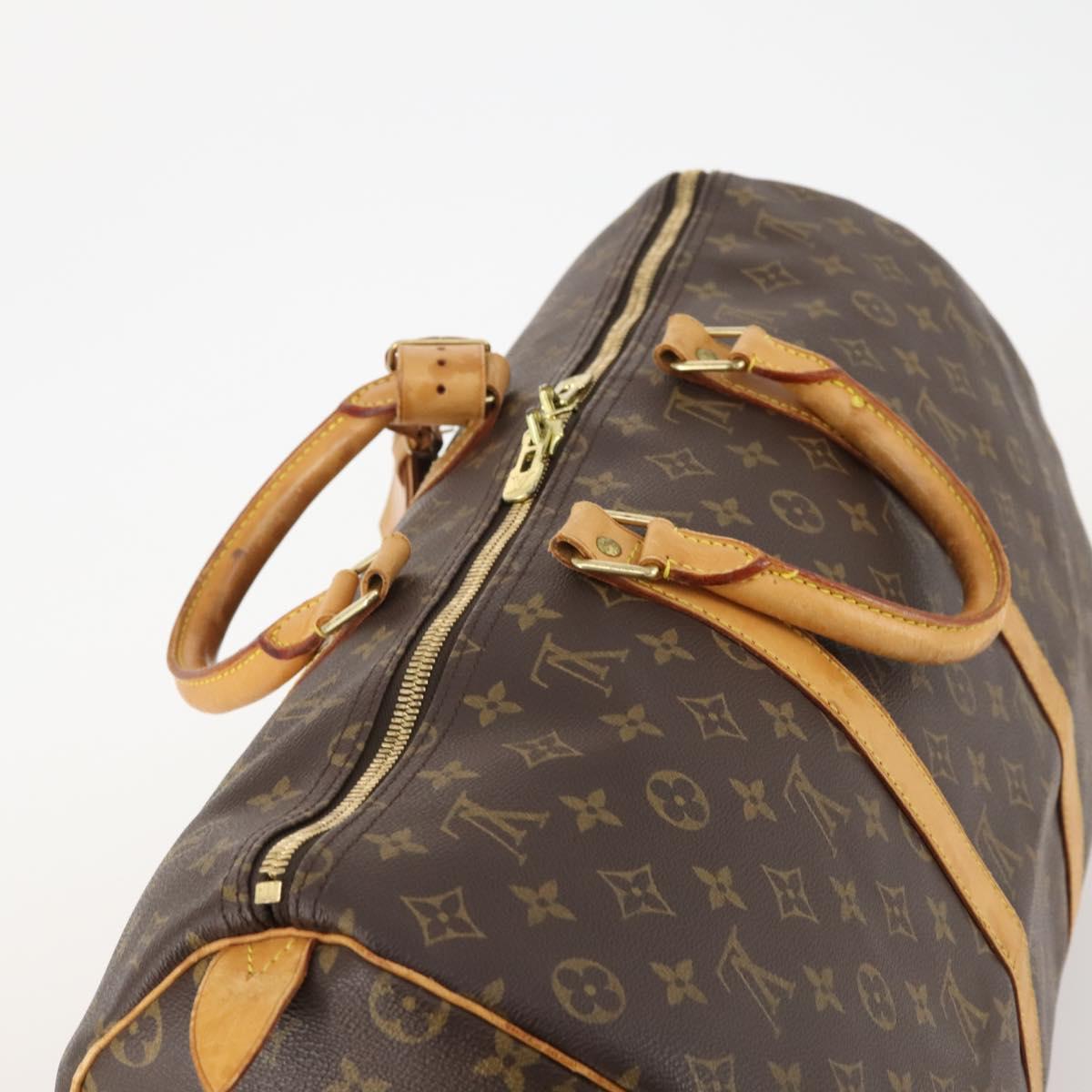 LOUIS VUITTON Monogram Keepall 50 Boston Bag M41426 LV Auth ka4456