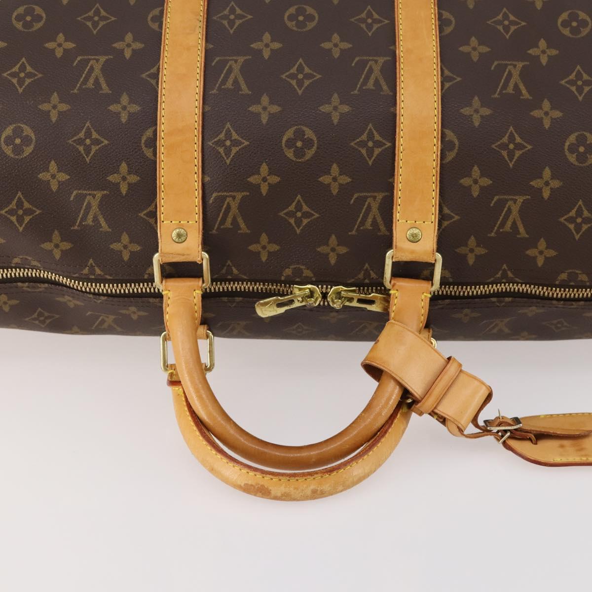 LOUIS VUITTON Monogram Keepall 50 Boston Bag M41426 LV Auth ka4456