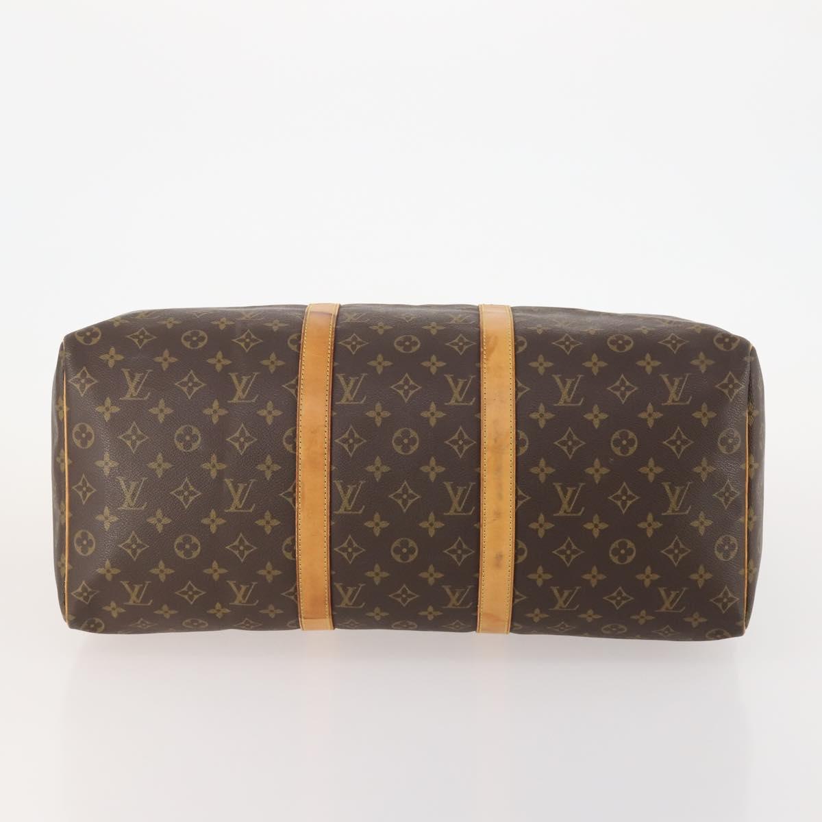 LOUIS VUITTON Monogram Keepall 50 Boston Bag M41426 LV Auth ka4456