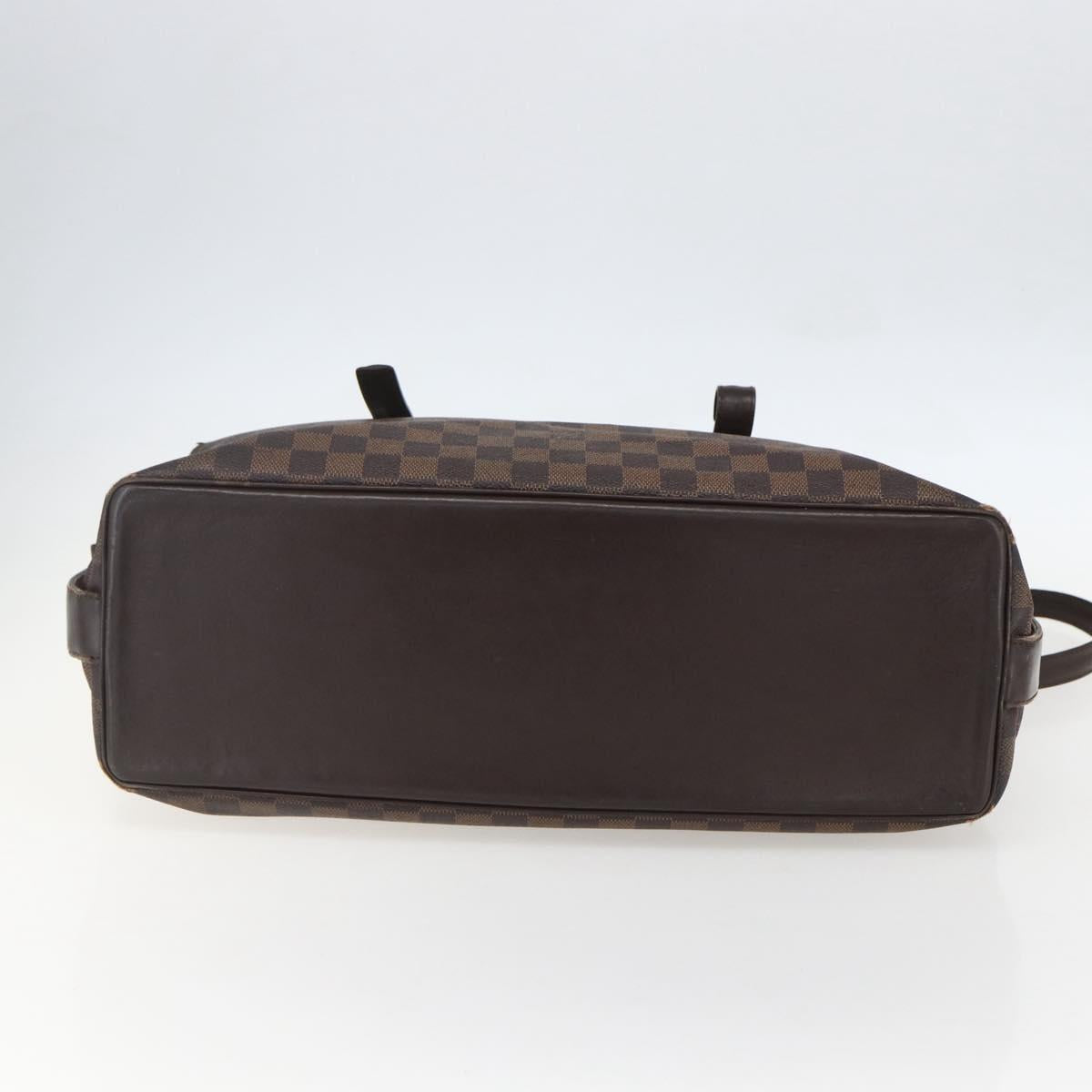 LOUIS VUITTON Damier Ebene Chelsea Tote Bag N51119 LV Auth ka448