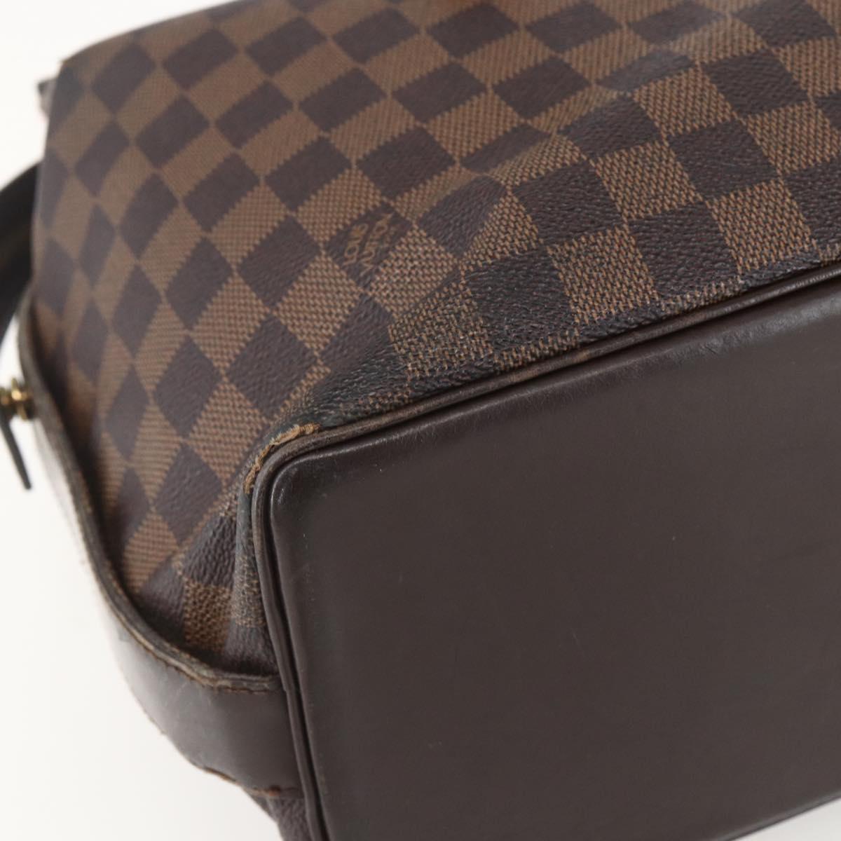 LOUIS VUITTON Damier Ebene Chelsea Tote Bag N51119 LV Auth ka448