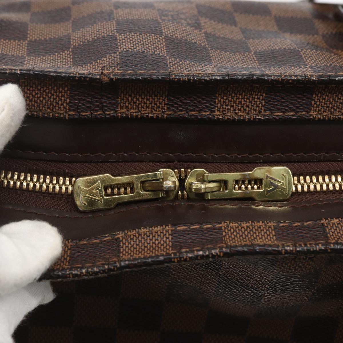 LOUIS VUITTON Damier Ebene Chelsea Tote Bag N51119 LV Auth ka448