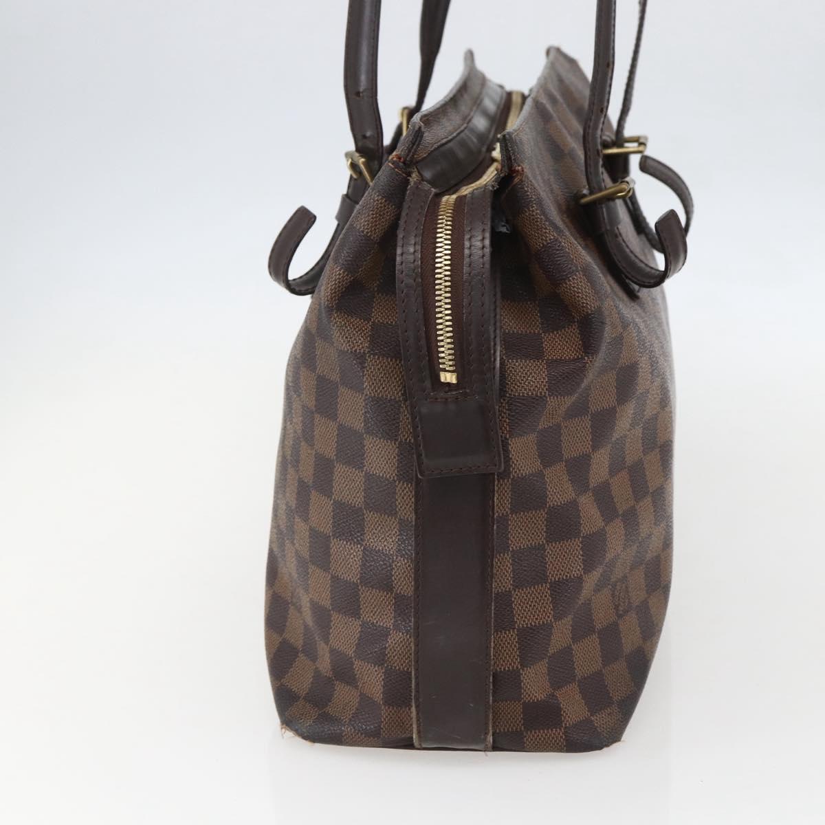 LOUIS VUITTON Damier Ebene Chelsea Tote Bag N51119 LV Auth ka448