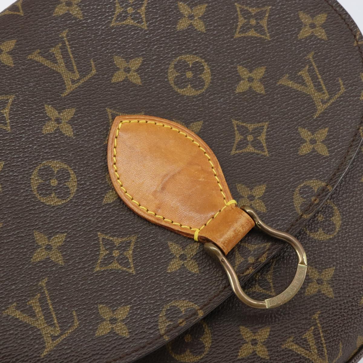LOUIS VUITTON Monogram Saint Cloud GM Shoulder Bag M51242 LV Auth ka450
