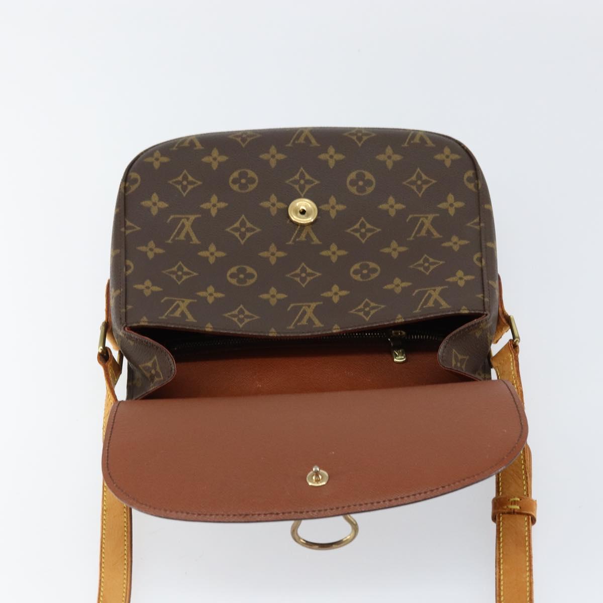 LOUIS VUITTON Monogram Saint Cloud GM Shoulder Bag M51242 LV Auth ka450
