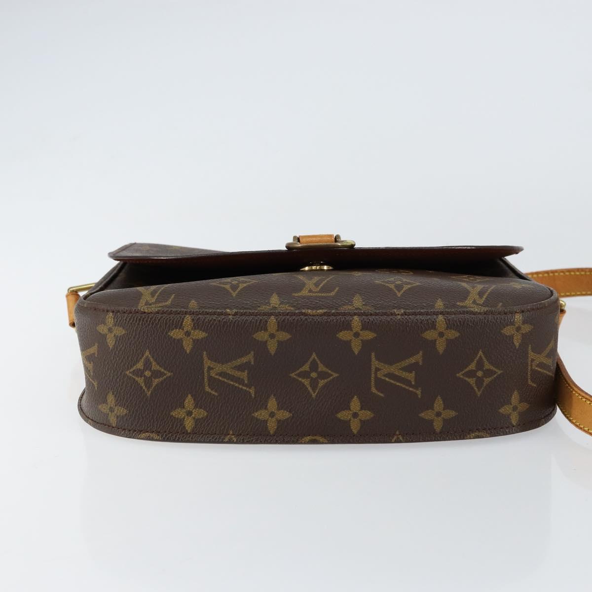 LOUIS VUITTON Monogram Saint Cloud GM Shoulder Bag M51242 LV Auth ka450