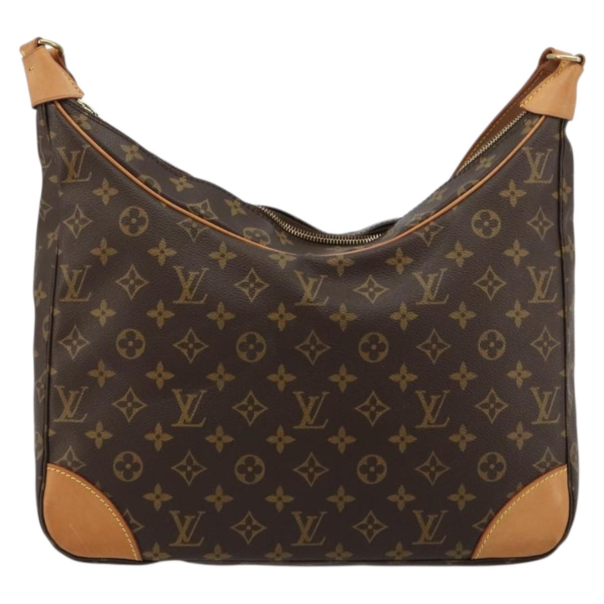 LOUIS VUITTON Monogram Boulogne 35 Shoulder Bag M51260 LV Auth ka4509A