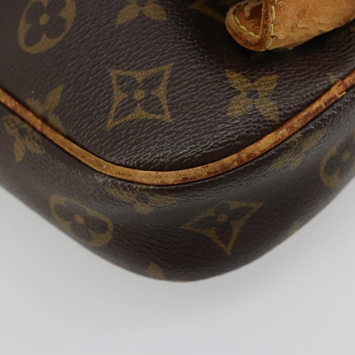 LOUIS VUITTON Monogram Pochette Gange Shoulder Bag M51870 LV Auth ka4522