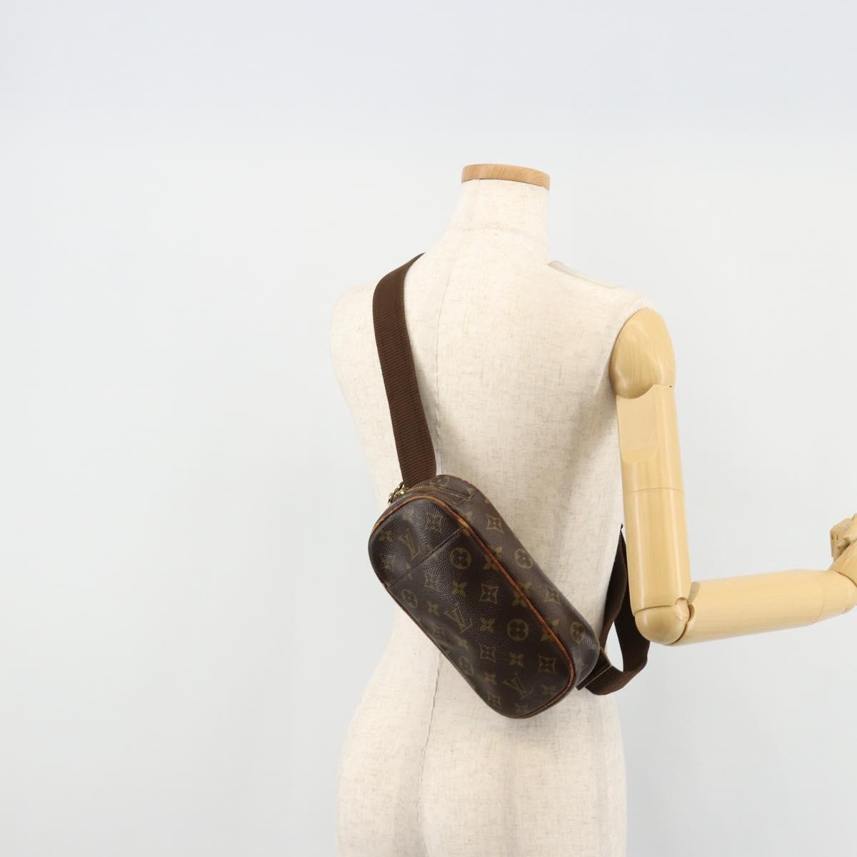 LOUIS VUITTON Monogram Pochette Gange Shoulder Bag M51870 LV Auth ka4522