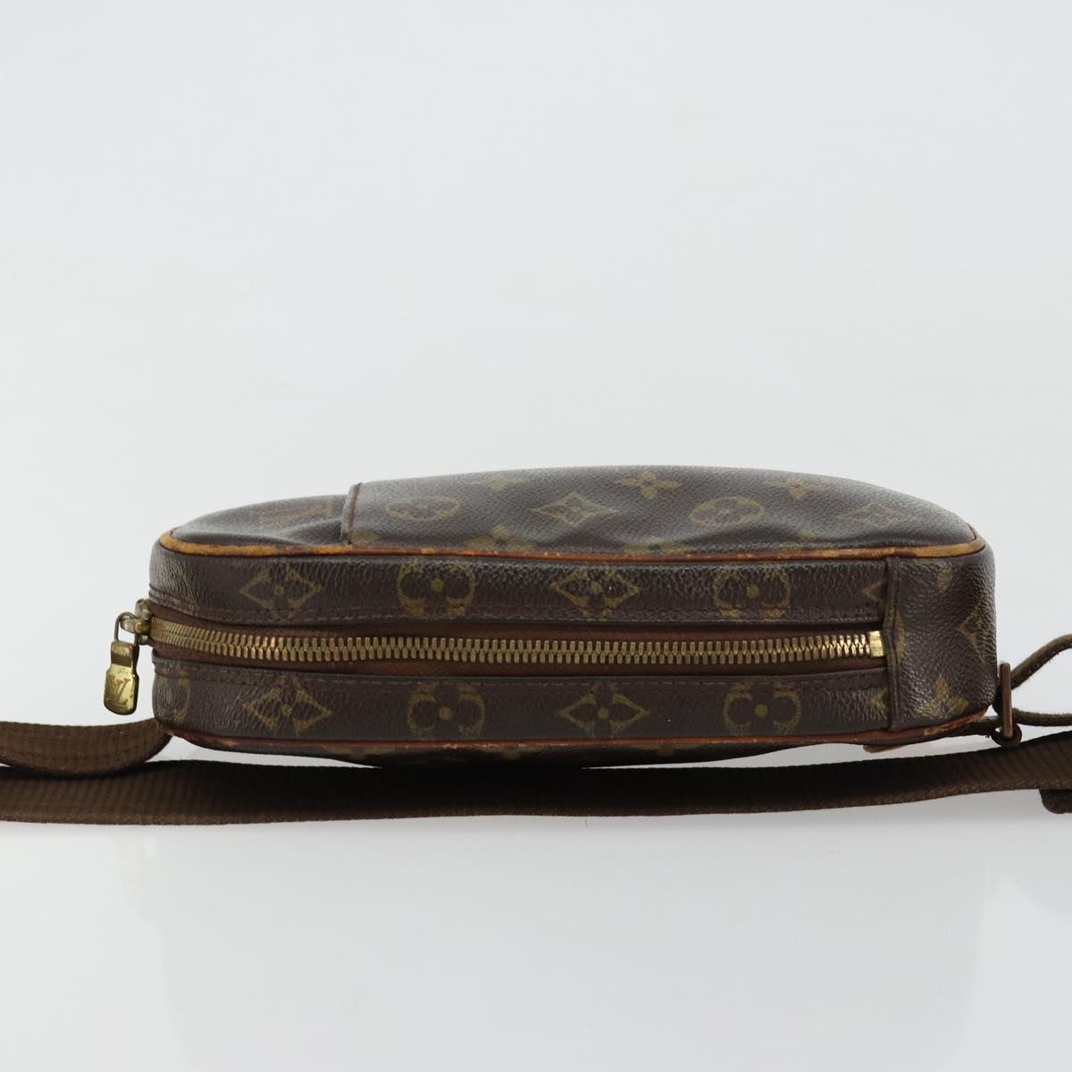 LOUIS VUITTON Monogram Pochette Gange Shoulder Bag M51870 LV Auth ka4522