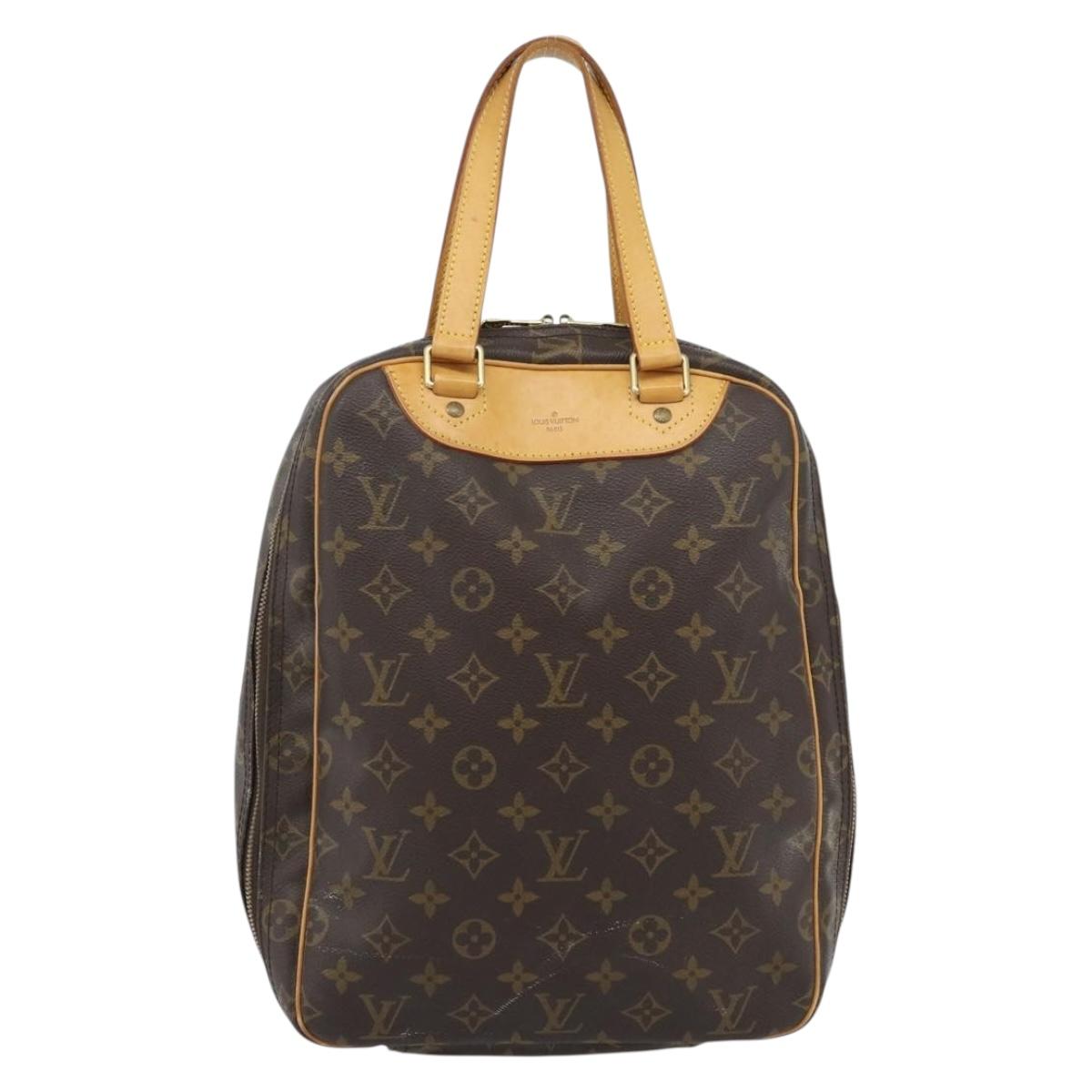 LOUIS VUITTON Monogram Excursion Hand Bag M41450 LV Auth ka4535A