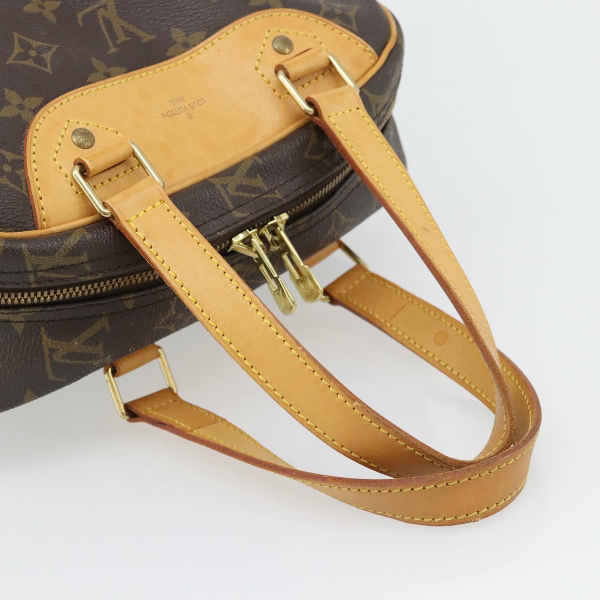 LOUIS VUITTON Monogram Excursion Hand Bag M41450 LV Auth ka4535A