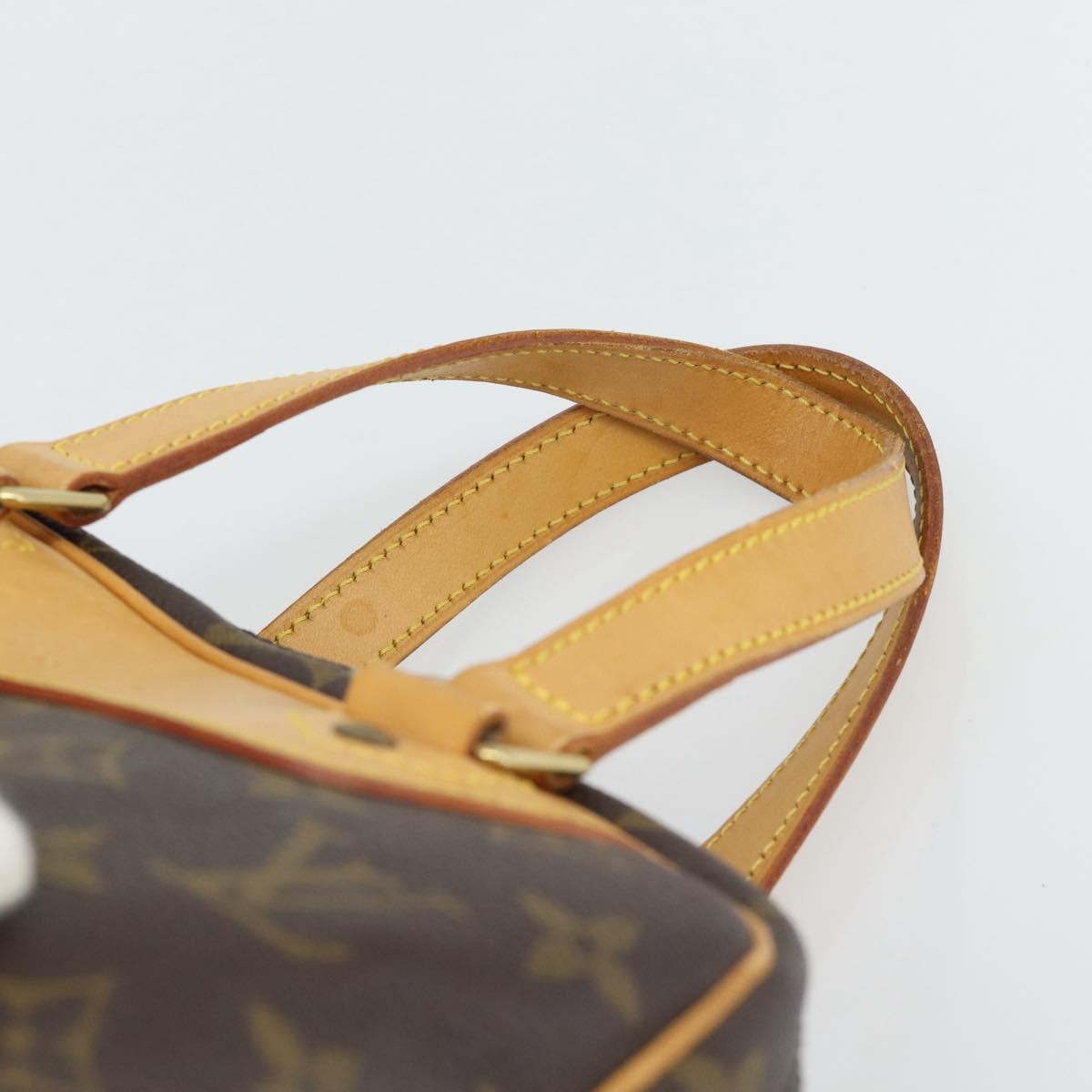 LOUIS VUITTON Monogram Excursion Hand Bag M41450 LV Auth ka4535A