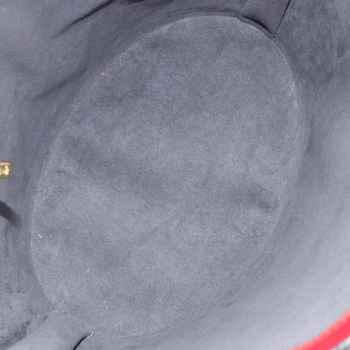 LOUIS VUITTON Epi Saint Jacques Shopping Shoulder Bag Red M52277 LV Auth ka454