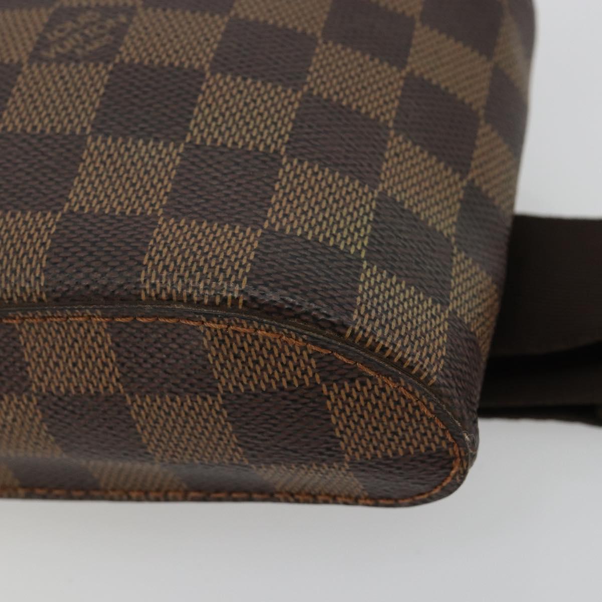LOUIS VUITTON Damier Ebene Geronimos Shoulder Bag N51994 LV Auth ka4546A