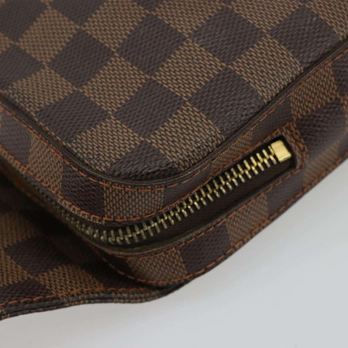 LOUIS VUITTON Damier Ebene Geronimos Shoulder Bag N51994 LV Auth ka4546A