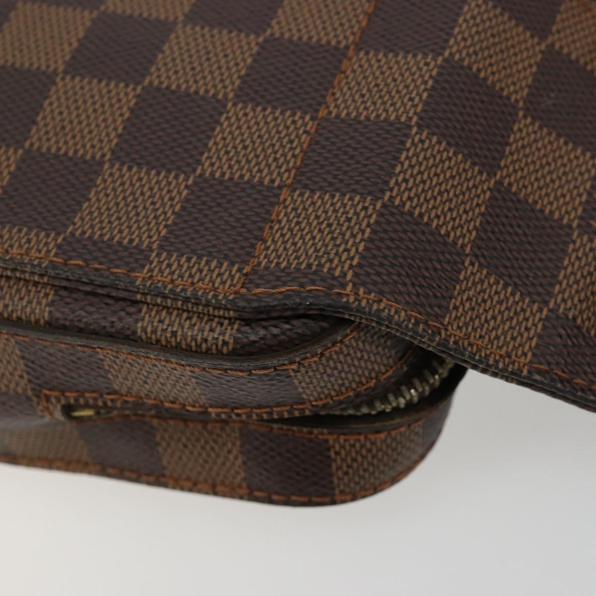 LOUIS VUITTON Damier Ebene Geronimos Shoulder Bag N51994 LV Auth ka4546A