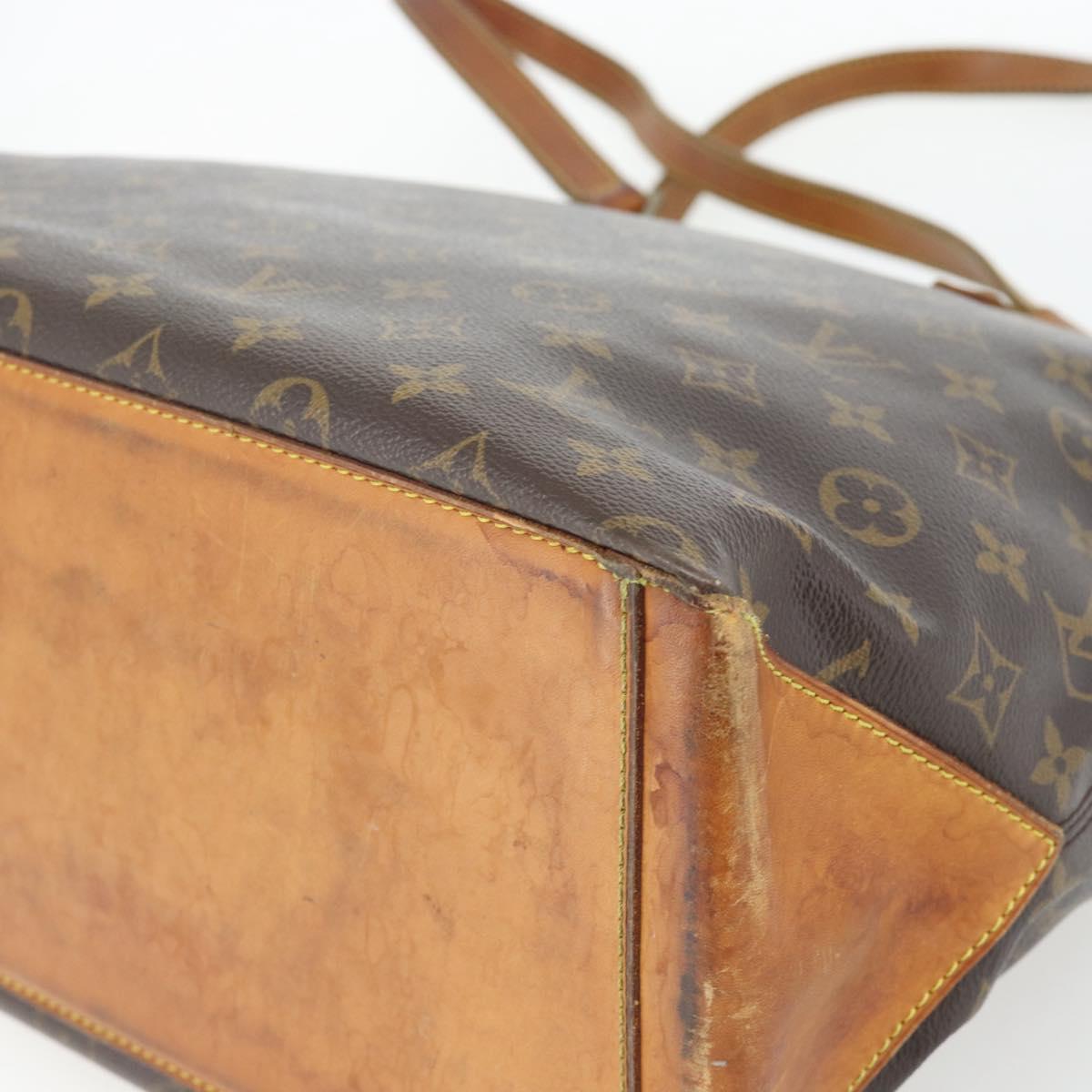 LOUIS VUITTON Monogram Cabas Mezzo Tote Bag M51151 LV Auth ka4550