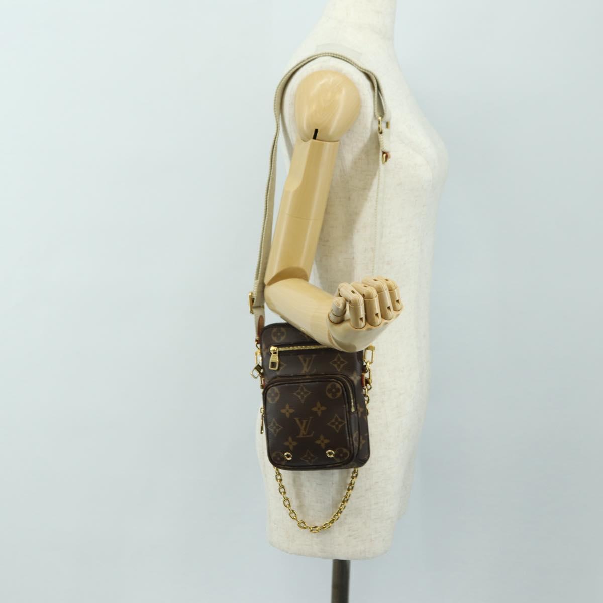 LOUIS VUITTON Monogram Utility Cross Body Shoulder Bag M80746 LV Auth ka4594V