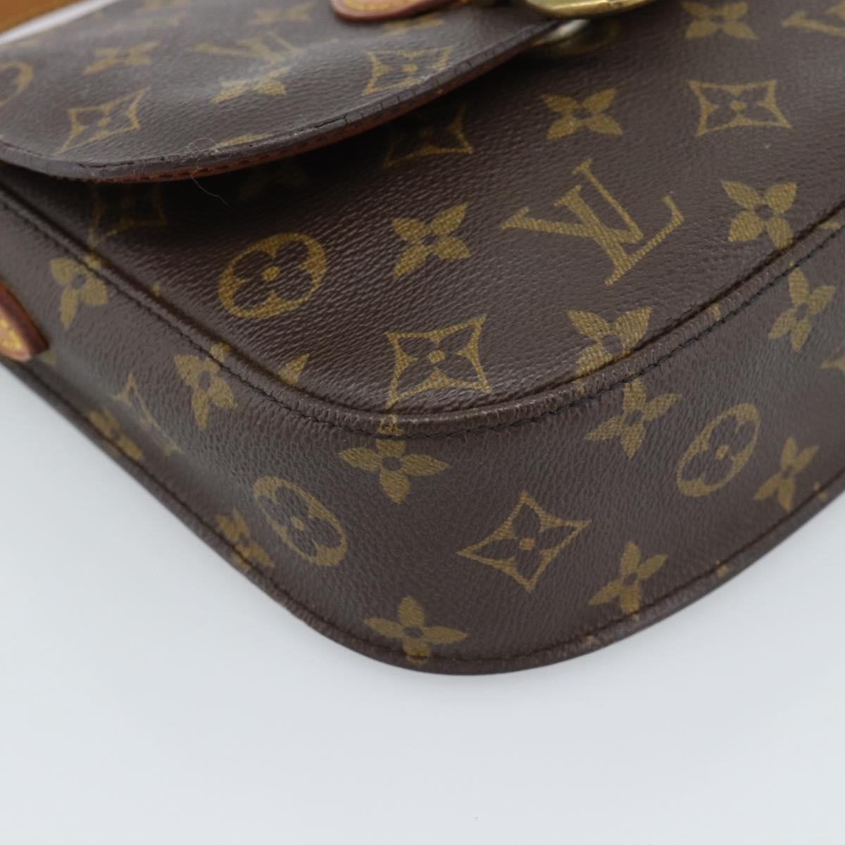 LOUIS VUITTON Monogram Saint Cloud MM Shoulder Bag M51243 LV Auth ka4598