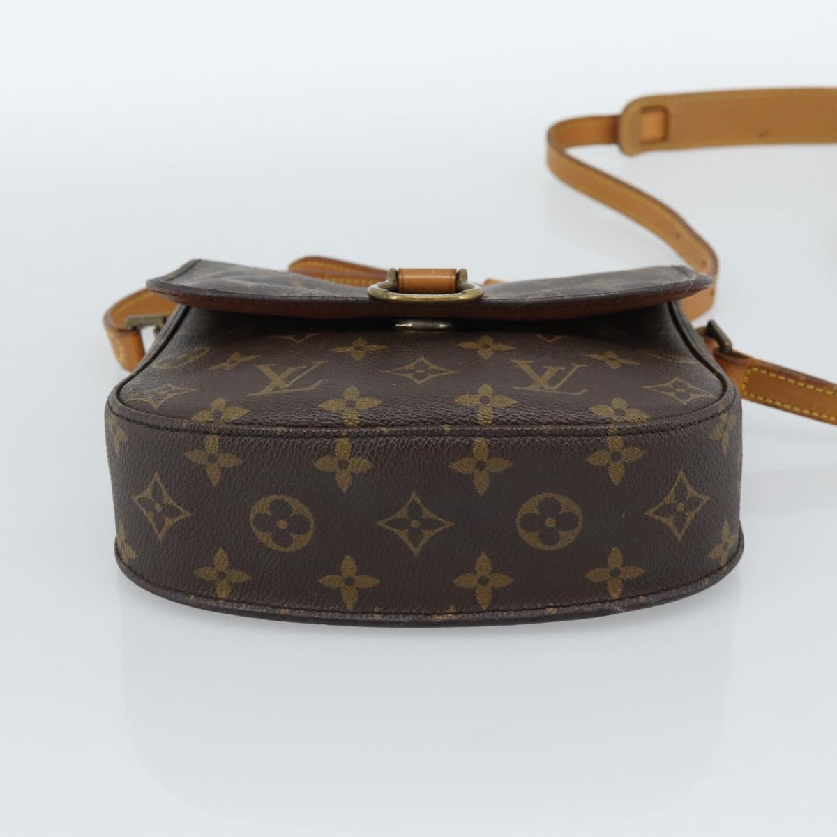 LOUIS VUITTON Monogram Saint Cloud MM Shoulder Bag M51243 LV Auth ka4598