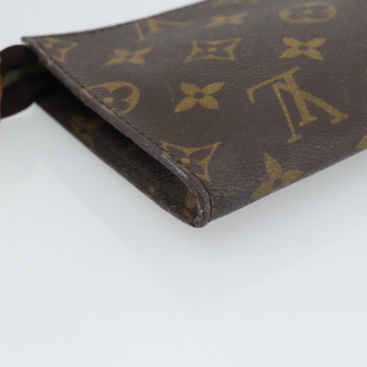 LOUIS VUITTON Monogram Bucket PM Accessory Pouch LV Auth ka4600