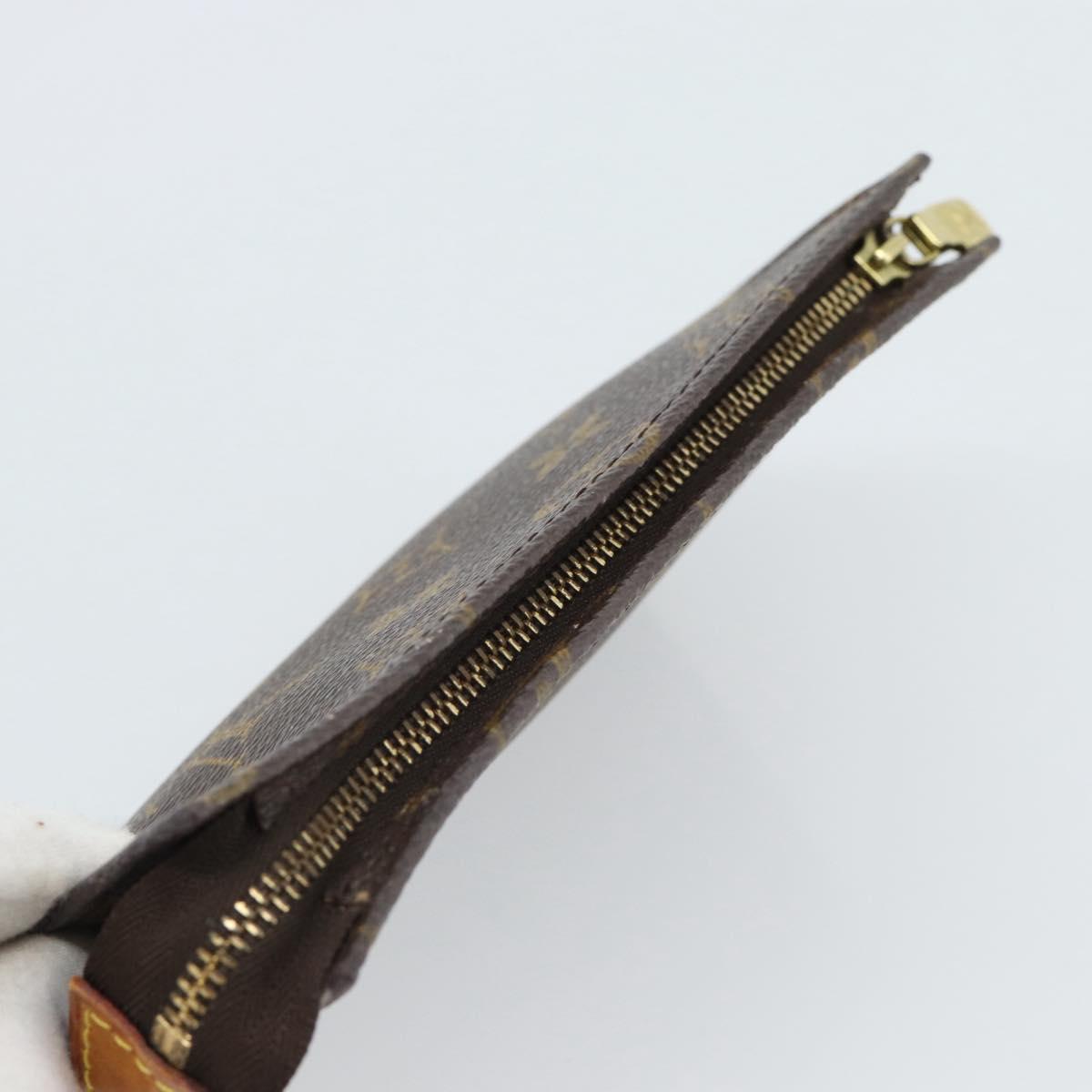 LOUIS VUITTON Monogram Bucket PM Accessory Pouch LV Auth ka4600