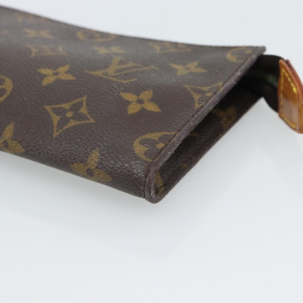 LOUIS VUITTON Monogram Bucket PM Accessory Pouch LV Auth ka4600